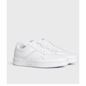 Celine Classic White Leather Sneakers